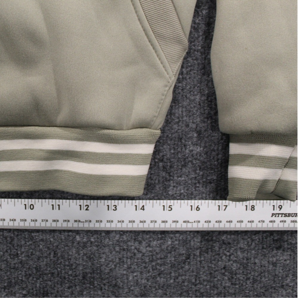 Hudson & Barrow Mens Small Fleece Full Zip Hoodie Sweatshirt Sage Green - Picture 7 of 14